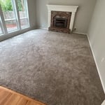 Low-moisture carpet clean