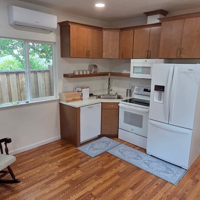 Bright ADU Kitchen