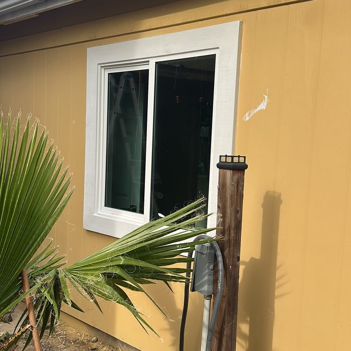 Window and Stucco