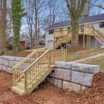 Deck and stairs