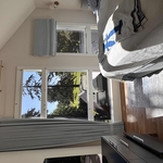 Bedroom Drapery & Roman Shade Installation