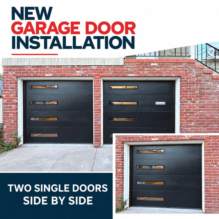 Single garage doors