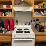 Remove all items from the kitchen