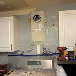 Range hood installation