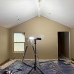 New drywall repaint