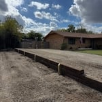 Retaining wall Driveway
