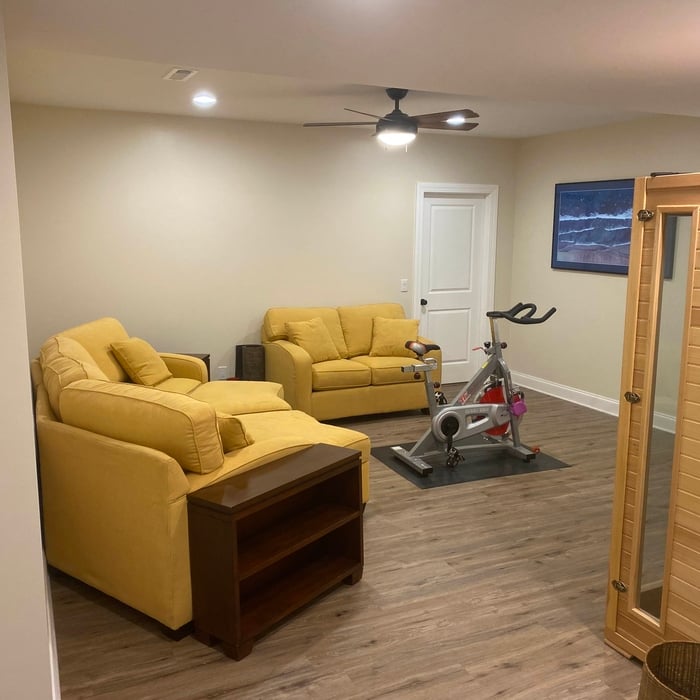 Full basement addition