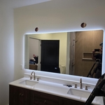 Bathroom led mirror