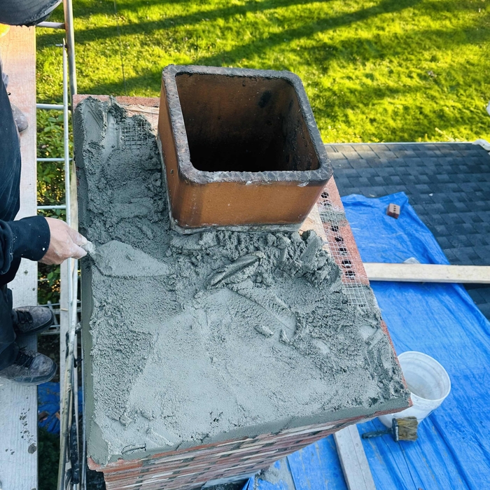 Repair chimney