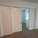 Custom double Barn Door