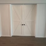 Custom double Barn Door