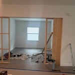 Custom double Barn Door