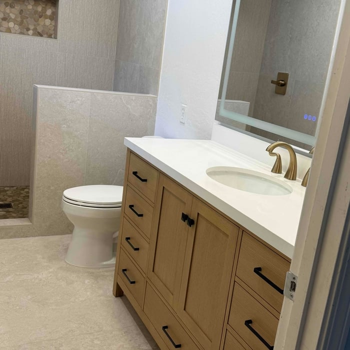 Bathroom remodel