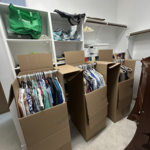 Packing clothes