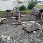 Gazebo and firepit