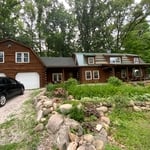 Log Home Before