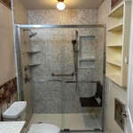 Luxury shower install