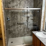 Luxury shower install
