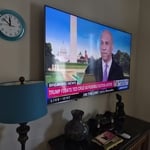 80 inch TV mounted