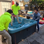 Full hot tub removal