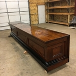 Refinish custom counter/cupboard