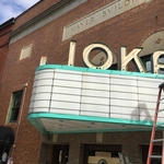 Refreshing of the Ioka sign in Exeter