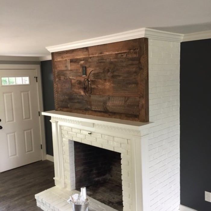 Fireplace makeover