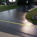 Driveway that was done