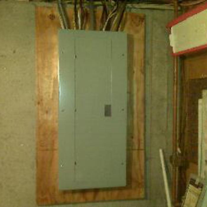 Panel cover on