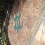 Stamp concrete