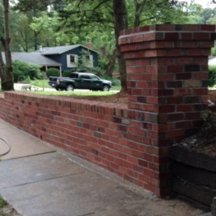 Retaining Wall/Brick Columns