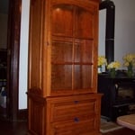Custom china cabinet.
