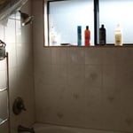 New tile tub surround