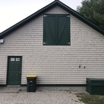 Barn door repairs and paint