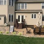 Patio and outdoor kitchen
