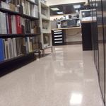 Striped and Waxed Floors