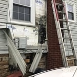 Ashville lightning strike