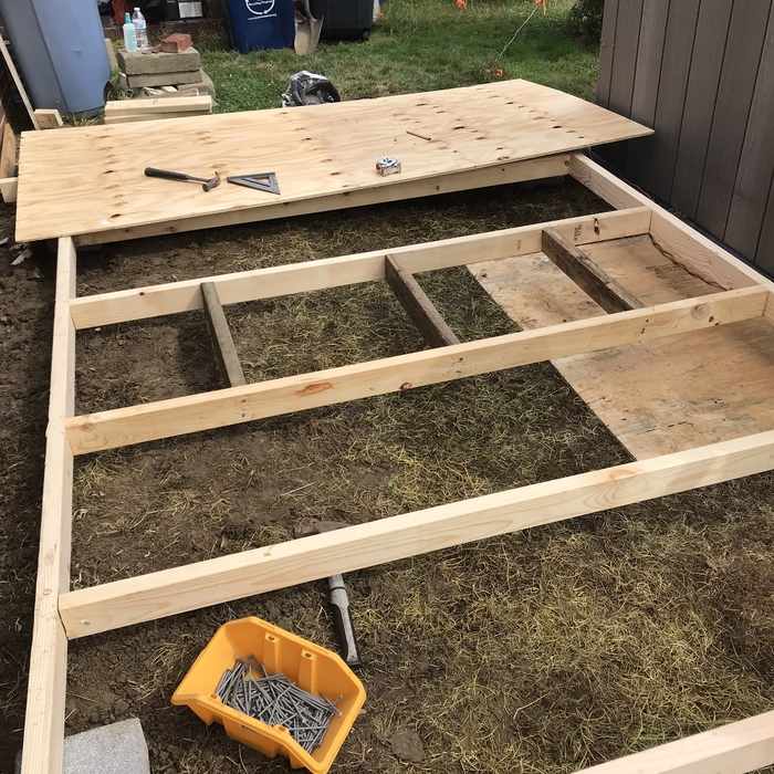 Altoona shed frame