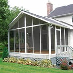 Screened in Sunroom