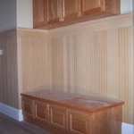 Mud room wainscot.