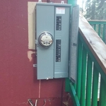 New panel install