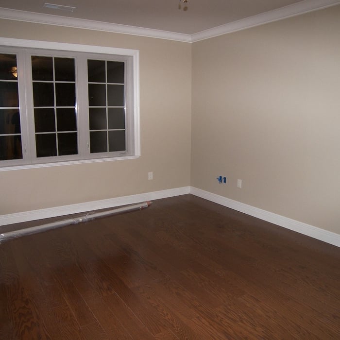 Wood floor install