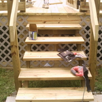 new stairs and rails