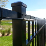 Mosquito System installed on fence