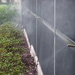 Mosquito System installed on pool enclosure