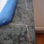 Before - Crack in Granite