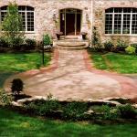 Traditional Home Exterior - Cozy Sunny Small Bushes Lining Home