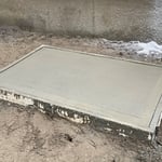 Concrete pad