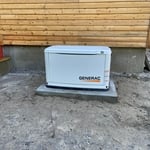 Generator in place