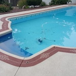 Pool Deck with Boarder